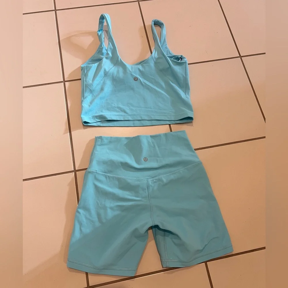 lululemon athletica Align High-Rise Short 6" & Tank Top - Picture 1 of 2
